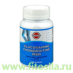 Глюкозамин+Хондроитин+МСМ,120 капсул Dr.Mybo БАД