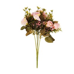 Цветок искусственный "Роза мини", в ассортименте