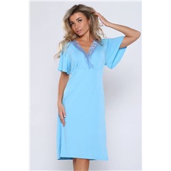 Женская ночная сорочка 89337 (Голубой)