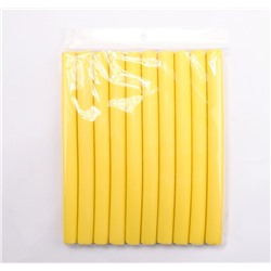 Бигуди -бумеранги мягкие для волос 2х24 №1 084-954 желтый