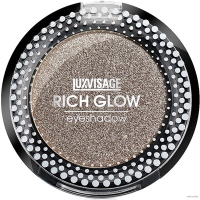 LuxVisage Тени компактные Rich Glow тон 09 moon light 2г