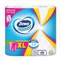 Бумажные полотенца "XL", Zewa, 2 рулона