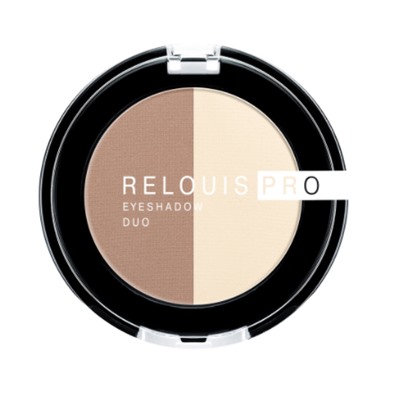 RELOUIS Тени Pro Eyeshadow DUO двойные тон 102