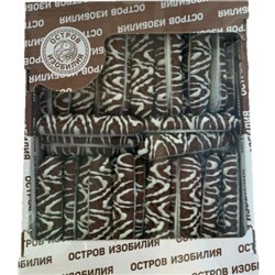 Печенье "Лазурное шоколадное с глазурью ЗЕБРА" Вес 1,7 кг. Милахин Пенза Остров изобилия