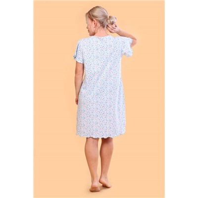 Женская ночная сорочка 44004 (Голубой)