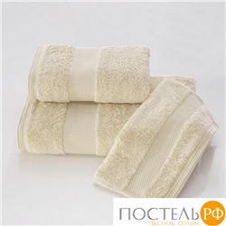 1010G10055708 Полотенце Soft сotton DELUXE светло-бежевый 50X100