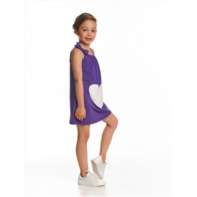 Платье "Сердце" (92-116см) UD 0326(2)фиолет