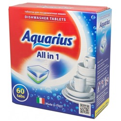 Таблетки для посудомоечных машин Lotta (Лотта) Aquarius, 60 шт