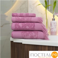 Полотенце Arya С Бахромой 50X90 Isabel Soft Сухая Роза