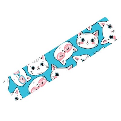 Кинезио тейп BBTape™ 5 см × 5 м котята голубой