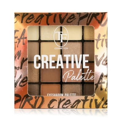 TF Палетка теней CREATIVE PALETTE 16 тонов тон 02 Классический коричневый  CTE39