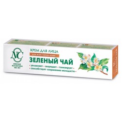 Крем для лица защитный Невская косметика Зеленый чай для всех типов кожи, 40 мл
