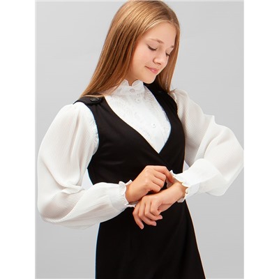 Блузка для девочки длинный рукав Соль&Перец, Артикул:SP1900