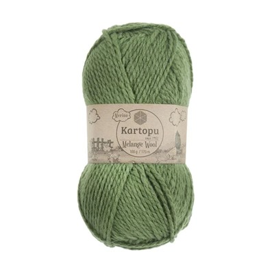 Пряжа для ручного вязания "Melange Wool", Kartopu, 100 г, 170 м, в ассортименте