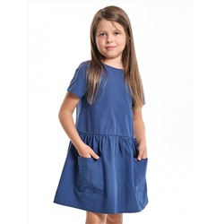 Платье (104-122см) UD 7917-1(2) серо-синий