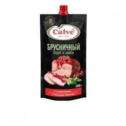 «Calve», соус к мясу «Брусничный», 280 гр. KDV