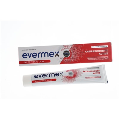 Зубная паста Evermex Antiparodontit Activ 75мл