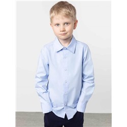 Vilatte Школьная сорочка для мальчиков, Артикул:M29.067 голубой
