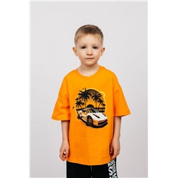 Футболка для мальчика 52355 (Оранжевый)