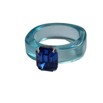 Модное кольцо из эпоксидной смолы, арт.008.232