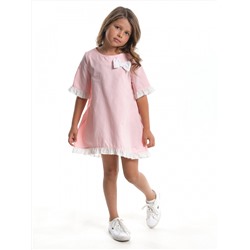 Платье (98-116см) UD 4833-2(2) крем розовый