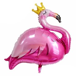 Х0119 шар фольга Фламинго 80\100см