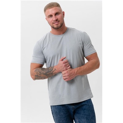 Набор 8471 футболка мужская (в упак. 3 шт) (Светло-серый, белый, черный)