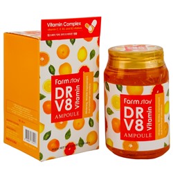 Сыворотка Для Лица Farm Stay DRV8 Vitamin Ampoule, 250 ml