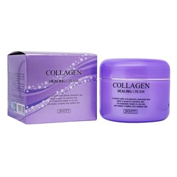 Ночной крем для лица Jigott Collagen Healing Cream, 100g