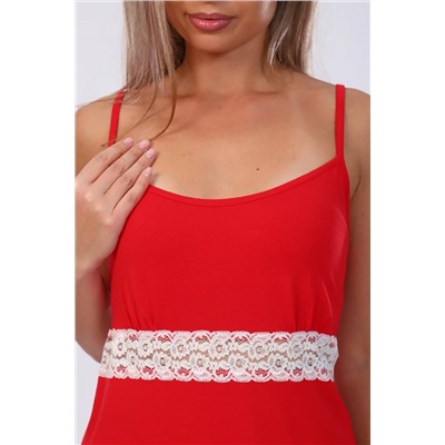 Женская ночная сорочка 38565 (Красный)