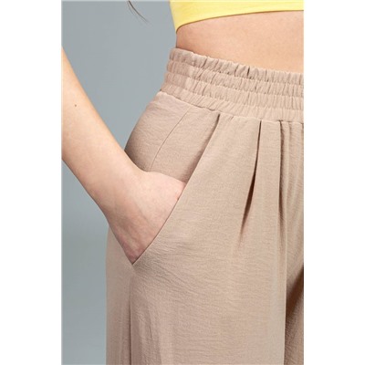 Женские брюки 22260 (Темно-бежевый)