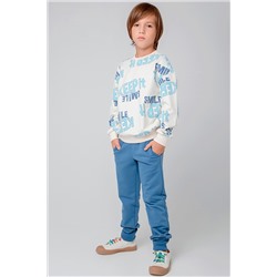 Повседневные брюки для мальчика КР 400509/синяя волна к378 брюки