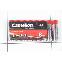 Э/п CAMELION LR06 S8, Plus Alkaline / 160;640 / ТОЛЬКО 8