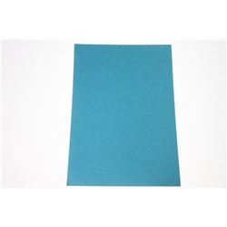 картон, лист А4 230гр/м голубая под кожу OfficeSpace BC7058
