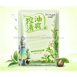 Освежающая маска с экстрактом зеленого чая BioAqua Natural Extract Mask
