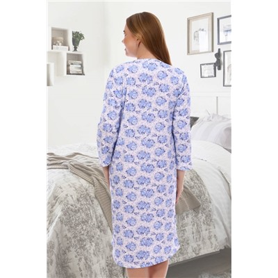 Женская ночная сорочка Камбрия (Синий)