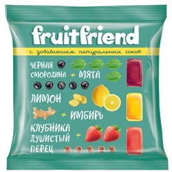 Конфеты Fruit Friend желейные 500г/KDV
