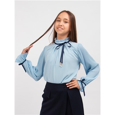 Блузка для девочки длинный рукав Соль&Перец, Артикул:SP2801