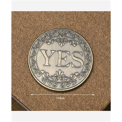 Монета сувенирная Yes/No 9046494