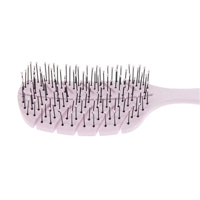Dewal Beauty Щетка для волос продувная с нейлоновым штифтом / Eco-Friendly Lilac, листик, лиловый