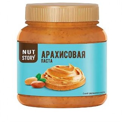 «Nut Story», паста арахисовая, 270 гр. KDV