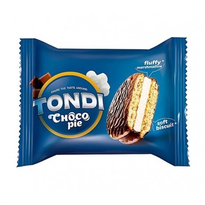 Пирожное Tondi Choco Pie 30 г (заказ по 4 шт)