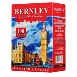 Чай черный, Bernley "English Classic" крупный лист 100 гр.