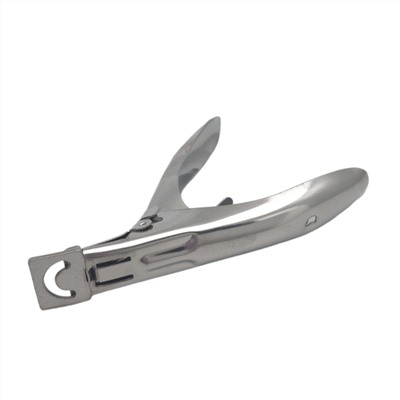 JessNail Типсорез (катер) маникюрный для обрезания искусственных ногтей, серебристый