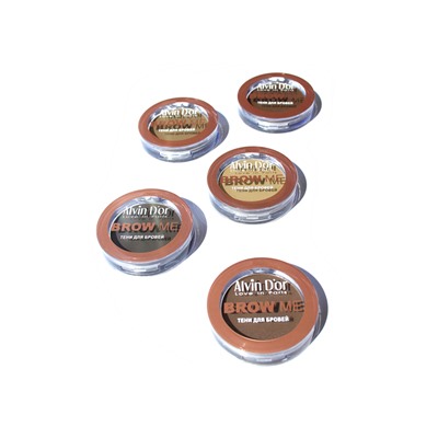 Alvin D`or BP-02 Тени для бровей  BROW ME  тон 02 soft brown