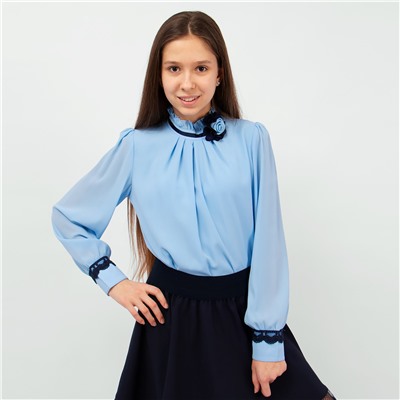 Блузка для девочки длинный рукав Соль&Перец, Артикул:SP0301
