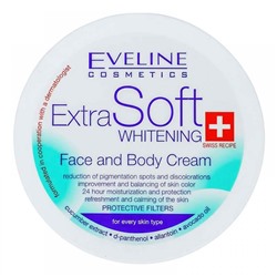Отбеливающий крем для лица и тела Eveline Extra Soft Whitening, 200mg