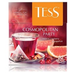 Чай Тесс травяной Tess Cosmopolitan Party 20 пир