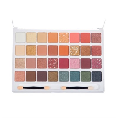 MC1083№02 Тени для век 32 цвета MAGIC MAKEUP 32 COLORS EYESHADOW PALETTE