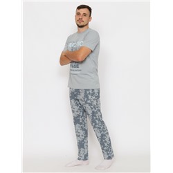 Комплект мужской (футболка, брюки) CRB, Артикул:CWXM 50027-23 Серый